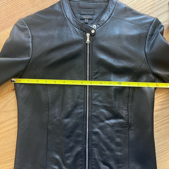 Massimo Dutti leather jacket - Picture 7 of 8